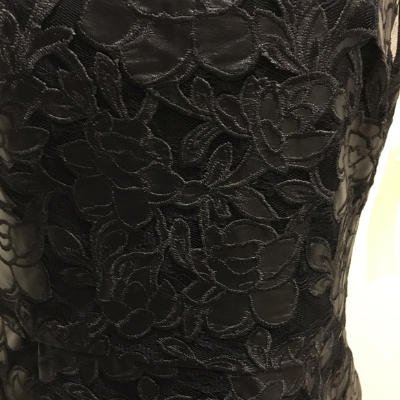 Mikael Aghal Black Sheath Dress - Picture 5 of 12